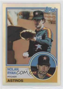 1999 Topps - Nolan Ryan Reprints - Refractor Finest #16 - Nolan Ryan (1983 Topps)