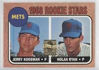 Jerry Koosman, Nolan Ryan (1968 Topps)