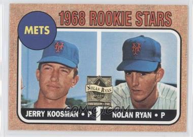 1999 Topps - Nolan Ryan Reprints #1 - Jerry Koosman, Nolan Ryan (1968 Topps)