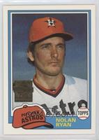 Nolan Ryan (1981 Topps)