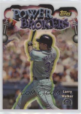 1999 Topps - Power Brokers - Refractor #PB15 - Larry Walker [EX to NM]