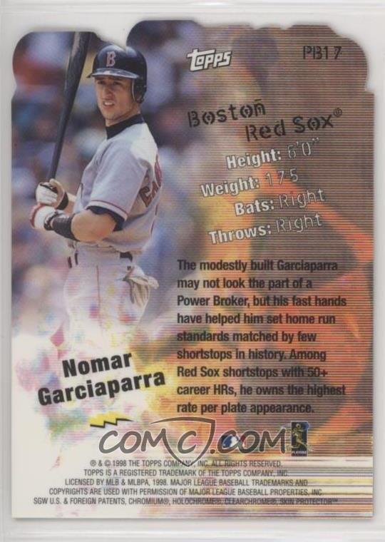 1999 Topps Power Brokers Pb17 Nomar Garciaparra