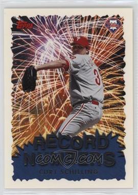 1999 Topps - Record Numbers #RN3 - Curt Schilling