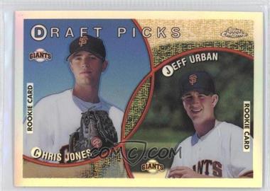 1999 Topps Chrome - [Base] - Refractor #213 - Draft Picks - Chris Jones, Jeff Urban