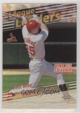 1999 Topps Chrome - [Base] - Refractor #223 - League Leaders - Mark McGwire