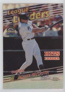 1999 Topps Chrome - [Base] - Refractor #227 - League Leaders - Dante Bichette