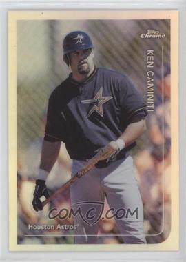 1999 Topps Chrome - [Base] - Refractor #375 - Ken Caminiti