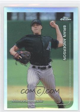 1999 Topps Chrome - [Base] - Refractor #409 - Brian Anderson