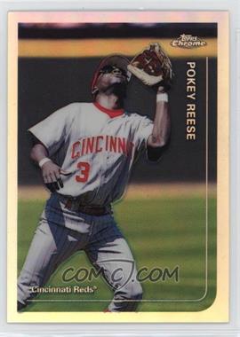 1999 Topps Chrome - [Base] - Refractor #424 - Pokey Reese [EX to NM]