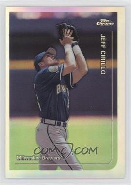 1999 Topps Chrome - [Base] - Refractor #89 - Jeff Cirillo