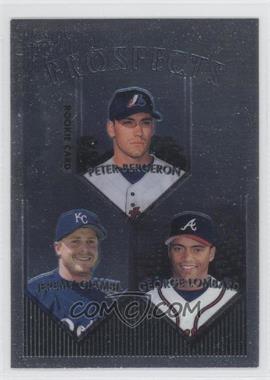 1999 Topps Chrome - [Base] #207 - Prospects - Peter Bergeron, Jeremy Giambi, George Lombard