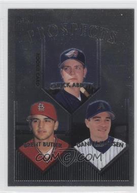 1999 Topps Chrome - [Base] #212 - Prospects - Chuck Abbott, Brent Butler, Danny Klassen