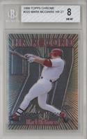 HR Record - Mark McGwire (McGwire Hits Number 27) [BGS 8 NM‑MT]