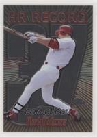 HR Record - Mark McGwire (McGwire Hits Number 37)