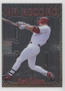 1999 Topps Chrome - [Base] #220.38 - HR Record - Mark McGwire (McGwire Hits Number 38)