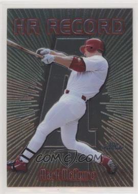 1999 Topps Chrome - [Base] #220.4 - HR Record - Mark McGwire (McGwire Hits Number 4)