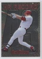 HR Record - Mark McGwire (McGwire Hits Number 43)