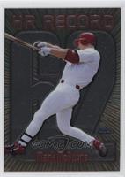 HR Record - Mark McGwire (McGwire Hits Number 62)
