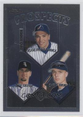 1999 Topps Chrome - [Base] #434 - Prospects - Jose Fernandez, Jeff Liefer, Chris Truby