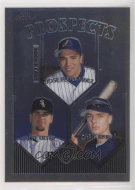 1999 Topps Chrome - [Base] #434 - Prospects - Jose Fernandez, Jeff Liefer, Chris Truby