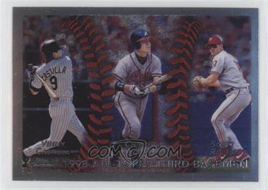 1999 Topps Chrome - [Base] #453 - All-Topps - Vinny Castilla, Chipper Jones, Scott Rolen