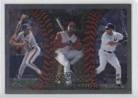 All-Topps - Vladimir Guerrero, Greg Vaughn, Bernie Williams