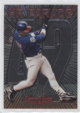 1999 Topps Chrome - [Base] #461.42 - HR Parade - Sammy Sosa (Sosa Hits Number 42)