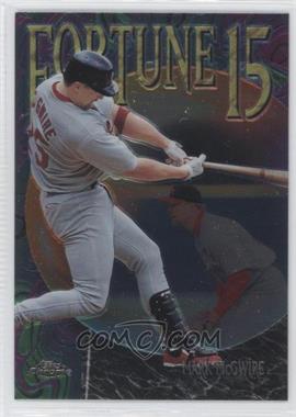 1999 Topps Chrome - Fortune 15 #FF12 - Mark McGwire