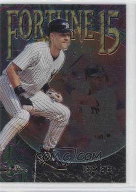 1999 Topps Chrome - Fortune 15 #FF3 - Derek Jeter