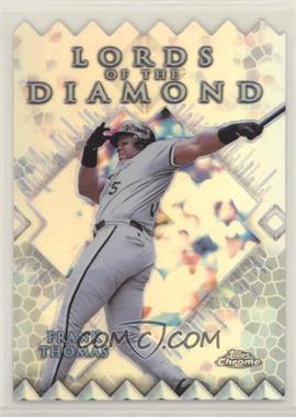 1999 Topps Chrome - Lords of the Diamond - Refractor #LD4 - Frank Thomas