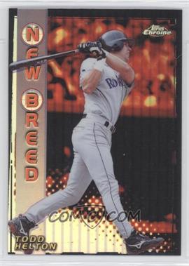 1999 Topps Chrome - New Breed - Refractor #NB7 - Todd Helton