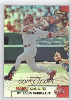 1999 Topps Finest - [Base] - Refractor #70 - Mark McGwire