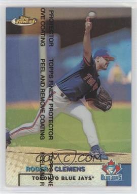 1999 Topps Finest - [Base] - Refractor #80 - Roger Clemens [EX to NM]