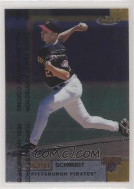 1999 Topps Finest - [Base] #164 - Jason Schmidt