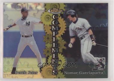 1999 Topps Finest - Complements - Refractor Left #C5 - Nomar Garciaparra, Derek Jeter