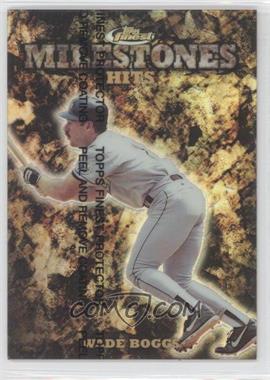 1999 Topps Finest - Milestone #M3 - Wade Boggs /3000