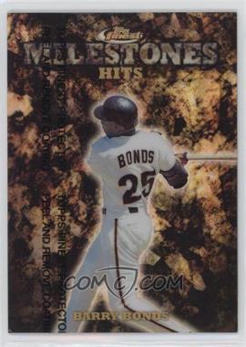 1999 Topps Finest - Milestone #M6 - Barry Bonds /3000