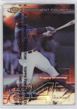 1999 Topps Finest - Prominent Figures #PF16 - Greg Vaughn /847