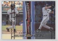 Barry Bonds, Albert Belle [EX to NM]