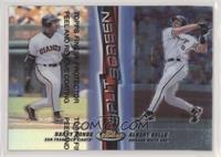 Barry Bonds, Albert Belle [EX to NM]