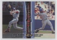 Mark McGwire, Sammy Sosa [EX to NM]