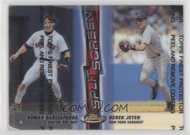 1999 Topps Finest - Split Screen - Refractor Right #SS3 - Nomar Garciaparra, Derek Jeter