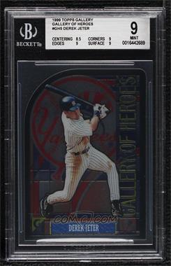 1999 Topps Gallery - Gallery of Heroes #GH5 - Derek Jeter [BGS 9 MINT]