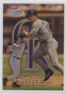 1999 Topps Gold Label - [Base] - Class 2 Black #15 - Todd Helton