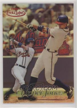 1999 Topps Gold Label - [Base] - Class 3 Red #16 - Chipper Jones /25