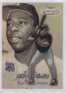 1999 Topps Gold Label - Race to Aaron - Black #RA5 - Albert Belle