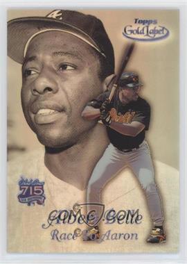 1999 Topps Gold Label - Race to Aaron - Black #RA5 - Albert Belle