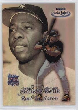 1999 Topps Gold Label - Race to Aaron - Black #RA5 - Albert Belle