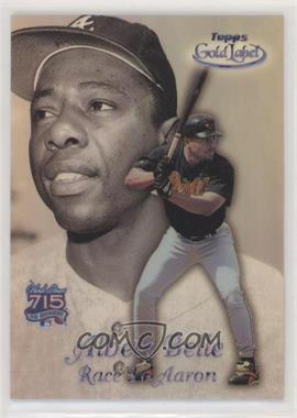 1999 Topps Gold Label - Race to Aaron - Black #RA5 - Albert Belle