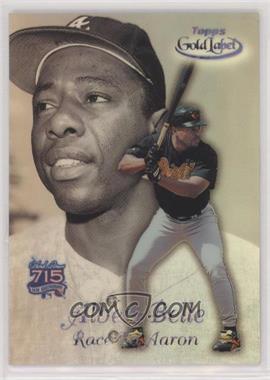 1999 Topps Gold Label - Race to Aaron - Black #RA5 - Albert Belle